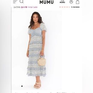 Show me your mumu Colette maxi dress